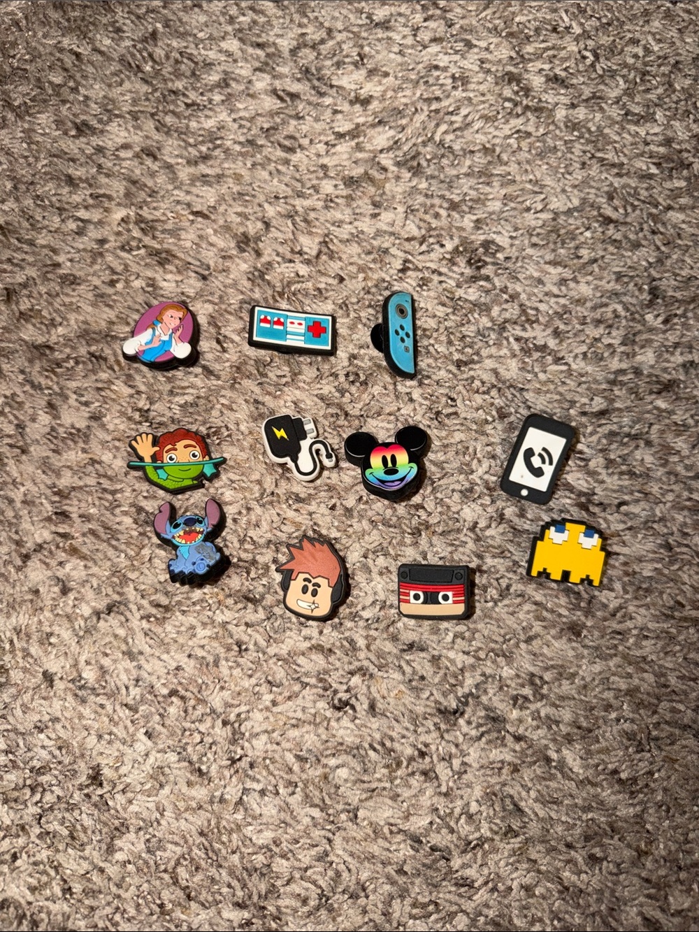 CROCS Jibbitz Lot - Multicolor Pop Culture Charms